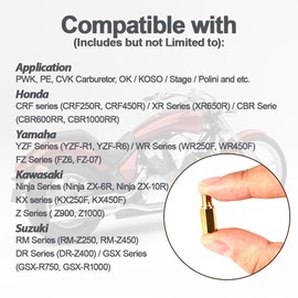 40 pcs Main Jets Slow Jets Pilot Cleaner Tool Kit Fits for PWK CVK PE Keihin OKO Carb KOSO Polini KO SCL-2018090002-ZH-T-01 SCL-2018090002-ZH-T-02 SCL-2018090001-ZH-T-01 SCL-2018090003-ZH-T-01