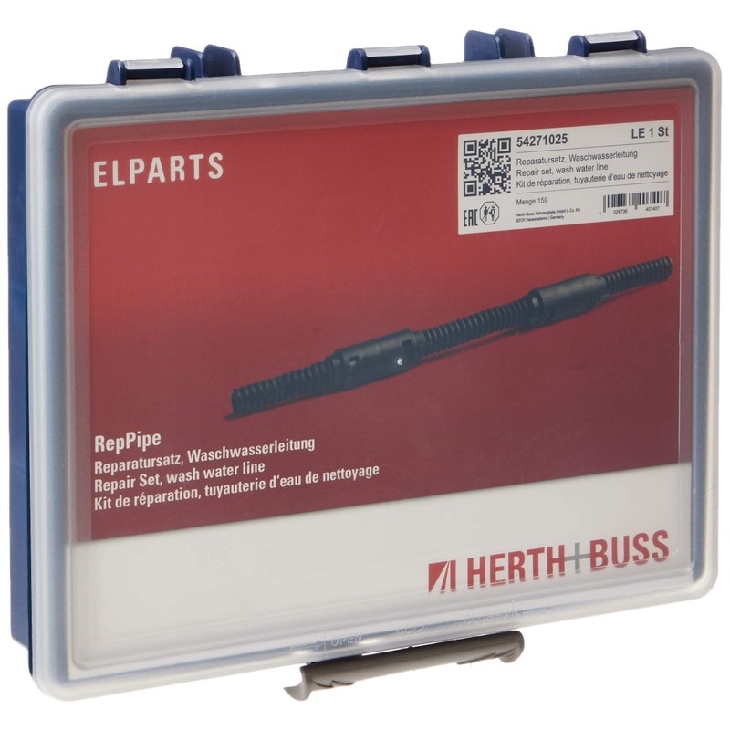 Elparts 54271025 Washer Water Pipe Repair Kit