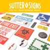 First Aid Stickers 10-Pack | Square 5.5-inch by Sutter Signs