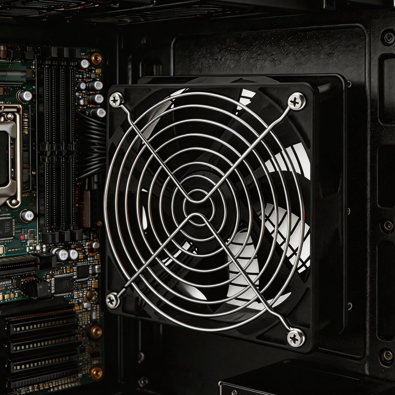 YOWEE BREEZE 120 mm x 38 mm Computer Fan Small