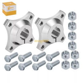 M MATI 2 SET 1-1/4" Rear 4 x 4 Aluminum Wheel Hub w/ Bolt Nut for Go Kart Off Road Cart