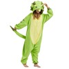 MAISUIZI Animal Green Triceratops Onesie Pyjamas, Green Triceratops cartoon pyjamas