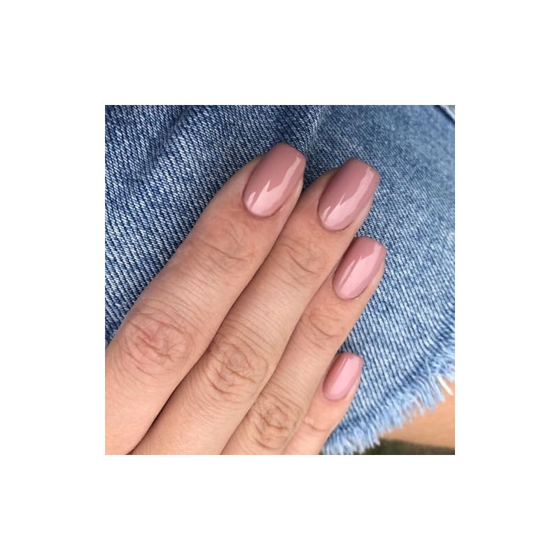 modelones 32Pcs Rosa Melocotón Presione En Las Uñas, Actualización de