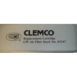 CLEMCO CPF 20 / 80 AIR FILTER 03547 REPLACEMENT CARTRIDGE SANDBLASTING ONE