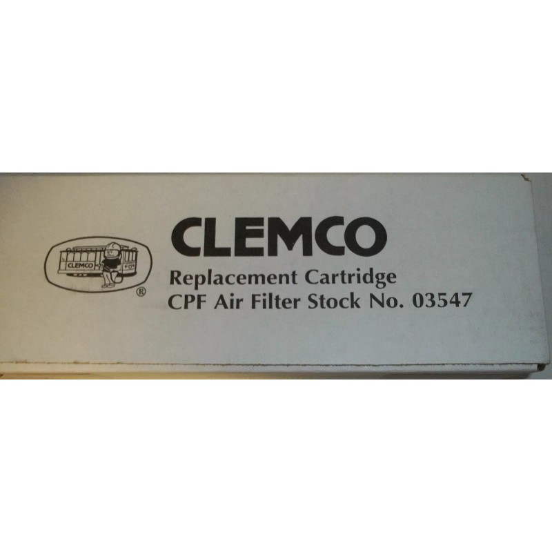 CLEMCO CPF 20 / 80 AIR FILTER 03547 REPLACEMENT CARTRIDGE
