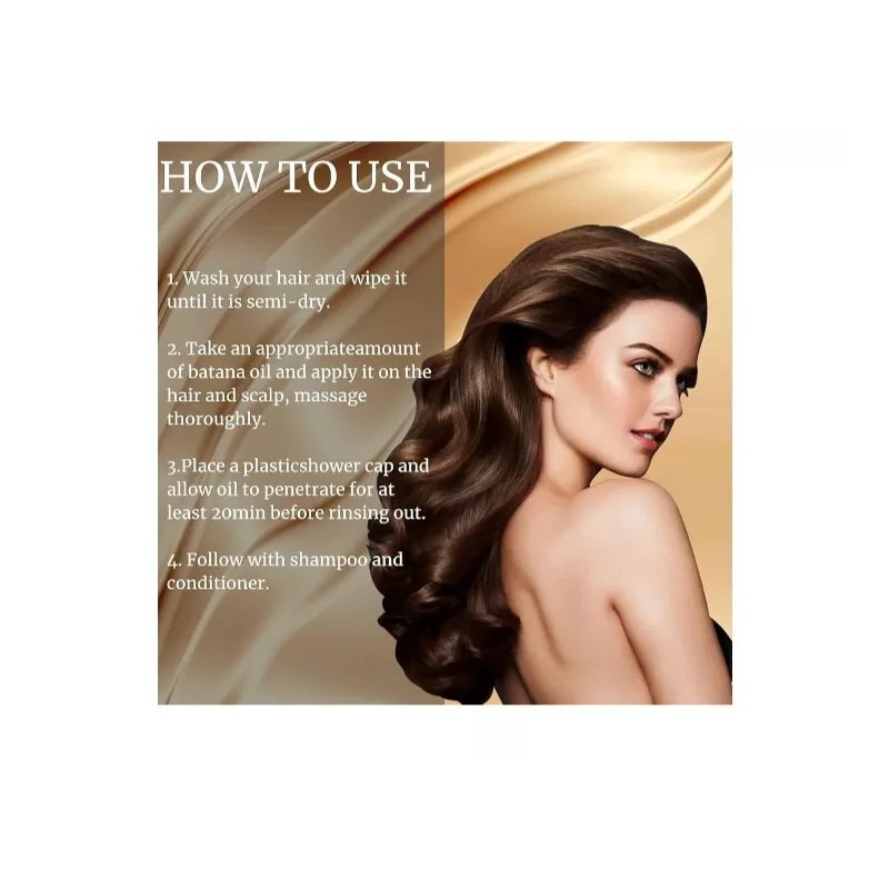 Ktintar Batana Oil for Hair Growth Pure Natural Unrefined Organic