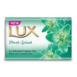 Lux Fresh Splash Cooling Mint & Sea Minerals Soap Bar, 3x150g
