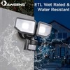 AWSENS 40W LED Security Lights Motion Sensor Light Outdoor, 180