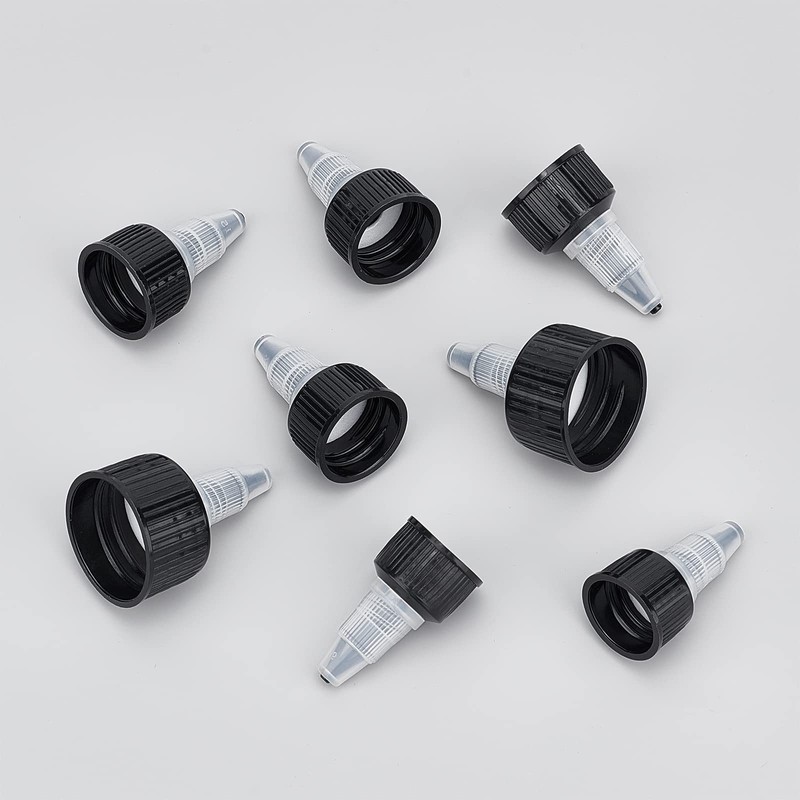 BENECREAT 48pcs 4 Size Bottle Cap Twist Cap 17.5-27.5mm Inner