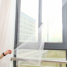 [DY Commerce] DIY Self-Install Window Mosquito Screen with Velcro 150x130cm 3ea