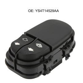 Window Regulator Switch, ABS Material Switch for Electric Window Regulator YS4T14529AA Fits Focus Mk1 1998-2004