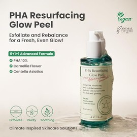 AXIS-Y - PHA Resurfacing Glow Peel - Exfoliante facial con PHA - 50ml