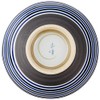 Rice Bowl Fashionable 有田焼 Black Winding Line Extra Large Bowl