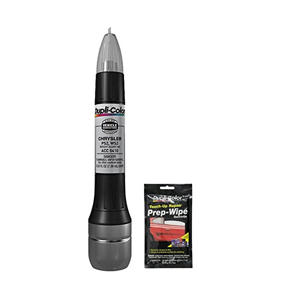 Dupli-Color ACC0410 Metallic Bright Silver Exact-Match Scratch Fix All-in-1 Touch-Up