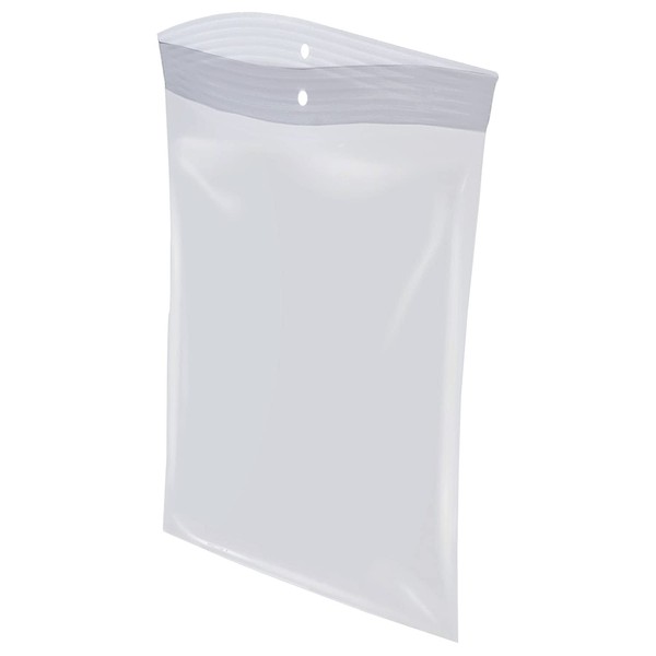 Deeb's 100 Count 4x12 inches Clear Zipper Lock Baggies Craft