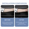 Zeathery Car Armrest Support Cover, Soft Lengthen Sliding Shrink Panel