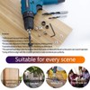 Rybtd 6/8/10mm Wood Dowel Hole Drilling Guide Jig Kit with