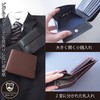 Leathertone 4LT0001 Tochigi Leather Bifold Wallet with Gusset, Coin Purse,