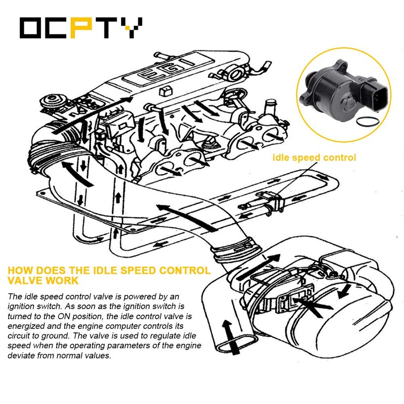 OCPTY 2H1312 Idle Air Control Valve FIT for 2001 for