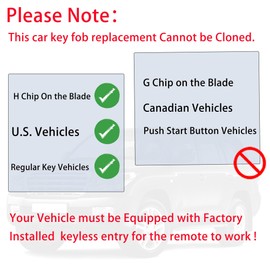 MechanMagic Key Fob Remote Replacement Fits for Toyota Corolla 2014-2019/Camry 2014-2017/Tacoma 2016-2018 HYQ12BDM Keyless Entry Remote Control HYQ12BEL 89070-02880 H Chip(Pack of 2)