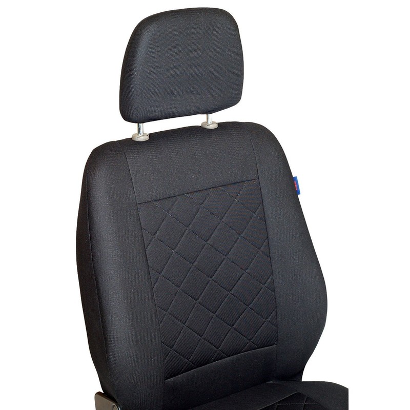 Ducato Driver Seat Cover Seat Cover, Colour: Premium Black, Pressed