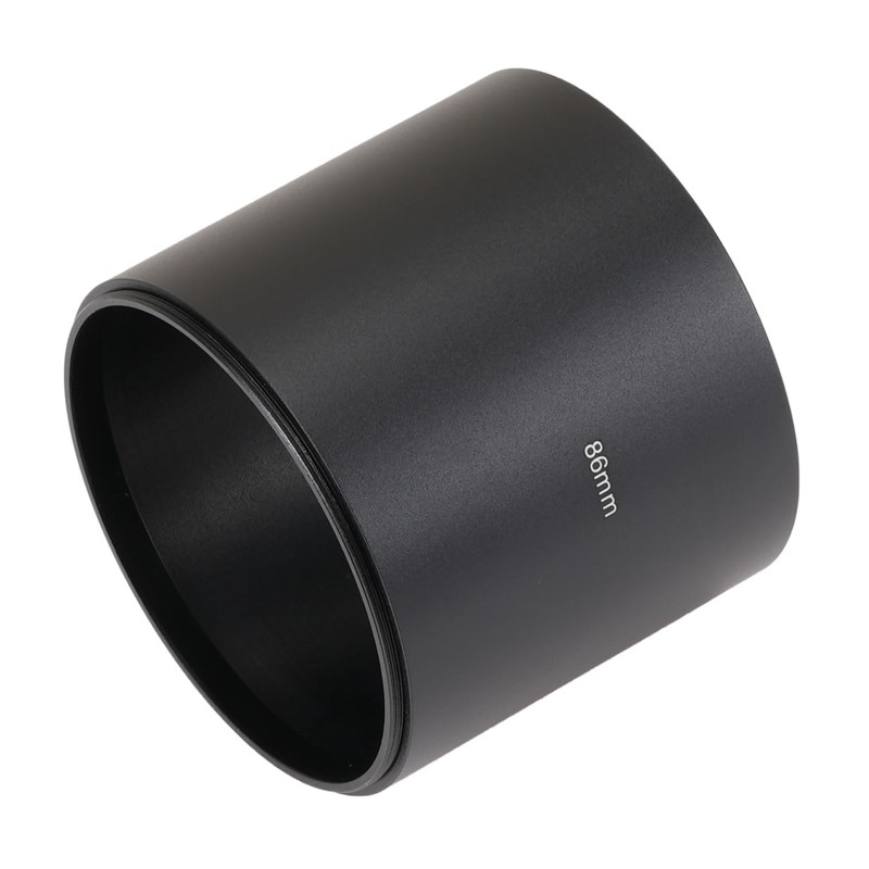 FocusFoto 86mm Long Metal Telephoto Tele Lens Hood Shade