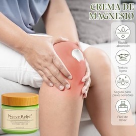 2pcs Relief Magnesium Cream, Alivia Las Molestias En Mltiples reasCrema De Magnesio Total ReliefUngento Relajante Para Enfriamiento Del Cuerpo, Crema 