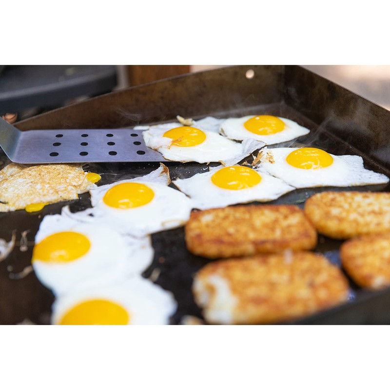 Fox Run Griddle Spatula Slotted, Stainless Steel, Silver, 14.76 x
