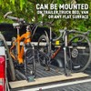 ONIPAX Triangle Bike Fork Mount Hitch Rack; For 15mmx110mm, 12mmx100mm,