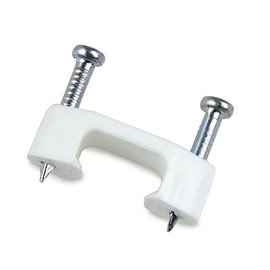 Gardner Bender PSM-1550T Plastic Clip on Cable Staple, 1/2-Inch, 25-Pack