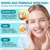 KPNEMA N-Acetyl Cysteine (NAC) 600mg, 300 Softgels with Coconut &
