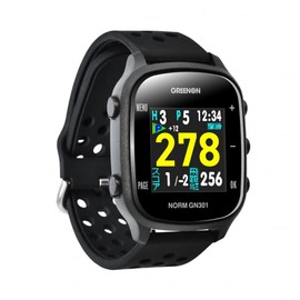 GreenOn The Golf Watch Norm II Plus *Michibiki L1S Compatible Color LCD THE GOLF WATCH NORM II Plus (NORM GN301 Black)
