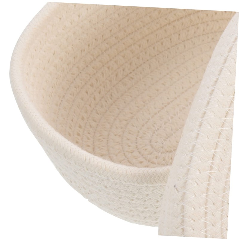 Gatuida Cotton Rope Woven Tissue Box Reusable Tissue Holder for