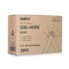 SMPLY S500 Dri-Wipe | 176 Wipes Per Box 10 Box|
