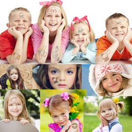 20 Sheets Cinnamoroll Temporary Tattoos for Kids, Birthday Party Favors, Cute Cartoon Decoration Sticker Gifts for Girl Boys Home Activity Class Prizes Carnival Christmas Rewards (Cinnamorol)