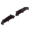 LED Rear Bumper Reflective Fog Brake Turn Indicator Black Left