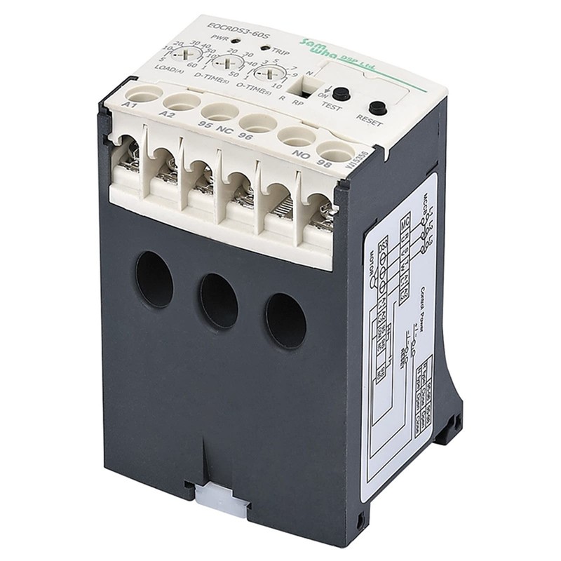 DAHSLNWKN EOCR-DS3 Slim Electronic Overload Relay Motor Protector Thermal Overload