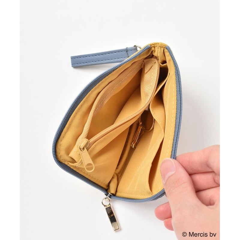 Miffy Key Pass Pouch Yellow Colorful Sagara