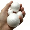 24 Pcs Craft Foam Balls, Smooth Blank Styrofoam Balls for