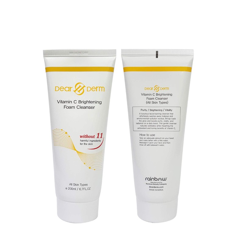Dearderm Face Wash Series (Vitamin C)