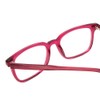 Calabria Ernest 4854 Cat-Eye Reading Glasses +0.00 Raspberry Red Rose