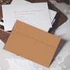 A4 Brown Kraft 4x6 Envelopes Self Seal 100 Pack, Goefun