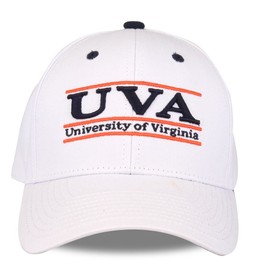 NCAA Virginia Cavaliers Unisex NCAA The Game bar Design Hat, White, Adjustable
