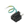 BUFFALO BSTAPA01BK 3-Pin to 2-Pin Adapter Black
