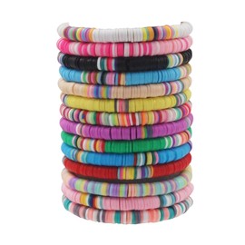 DYLYMX Toylor Friendship Bracelets Set of 14 Colourful Bohemian Bracelets Singer Album Inspired Cute Bracelets Set for Music Fans