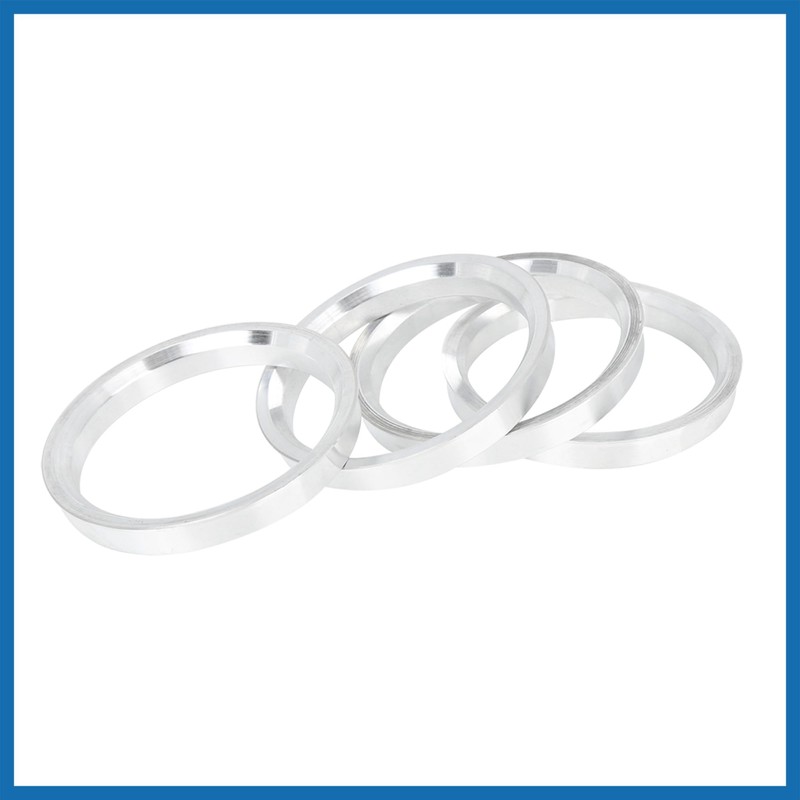 A ABSOPRO 4pcs 73.1 to 63.4 mm Aluminium Alloy Car