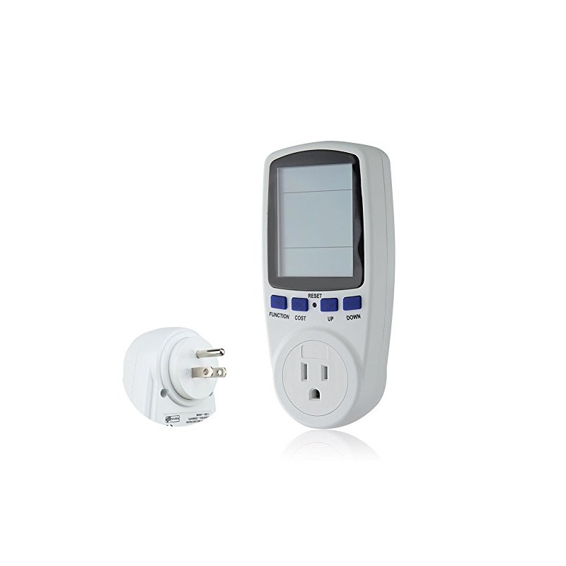 Stanz (TM) Plug Power Meter Monitor Energy Watt Voltage Amps