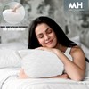 MH Traders Quilted Waterproof Pillow Protectors Pack of 4, Pillowcase