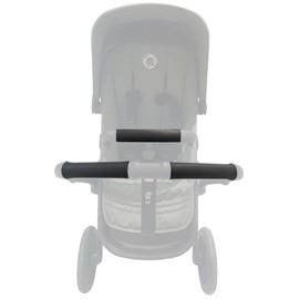 PROTEC TIF | Set of Faux Leather Handlebar Covers and Carry Handle Compatible with Bugaboo Fox 5