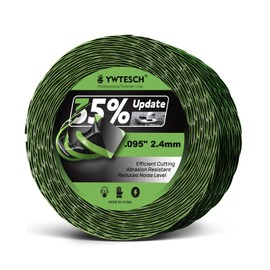 YWTESCH String Trimmer Line (AL2470B), 0.095''x 1.0lbs Premium Twist Weed Eater String, Trimmer Line Replacement for EGO and Fits Most Other Models Trimmer